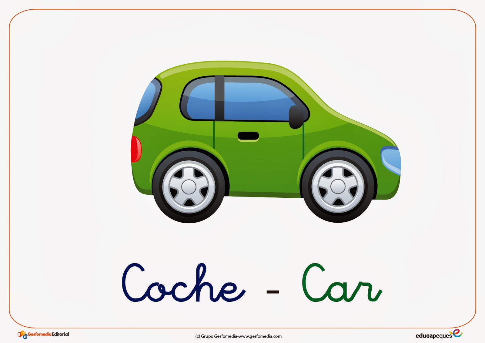 RECURSOS PARA EDUCACIÓN INFANTIL BITS MEDIOS DE TRANSPORTE EN INGLÉS