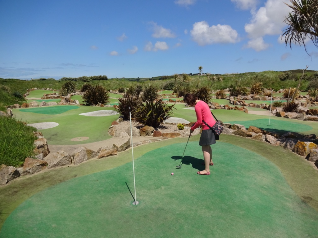 The Ham and Egger Files Mini Golf at Les Mielles in Jersey