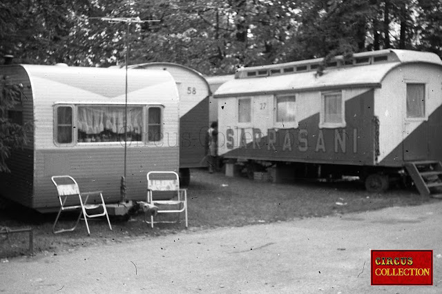 Circus Sarrasani 1961 Photo Hubert Tièche     Collection Philippe Ros 