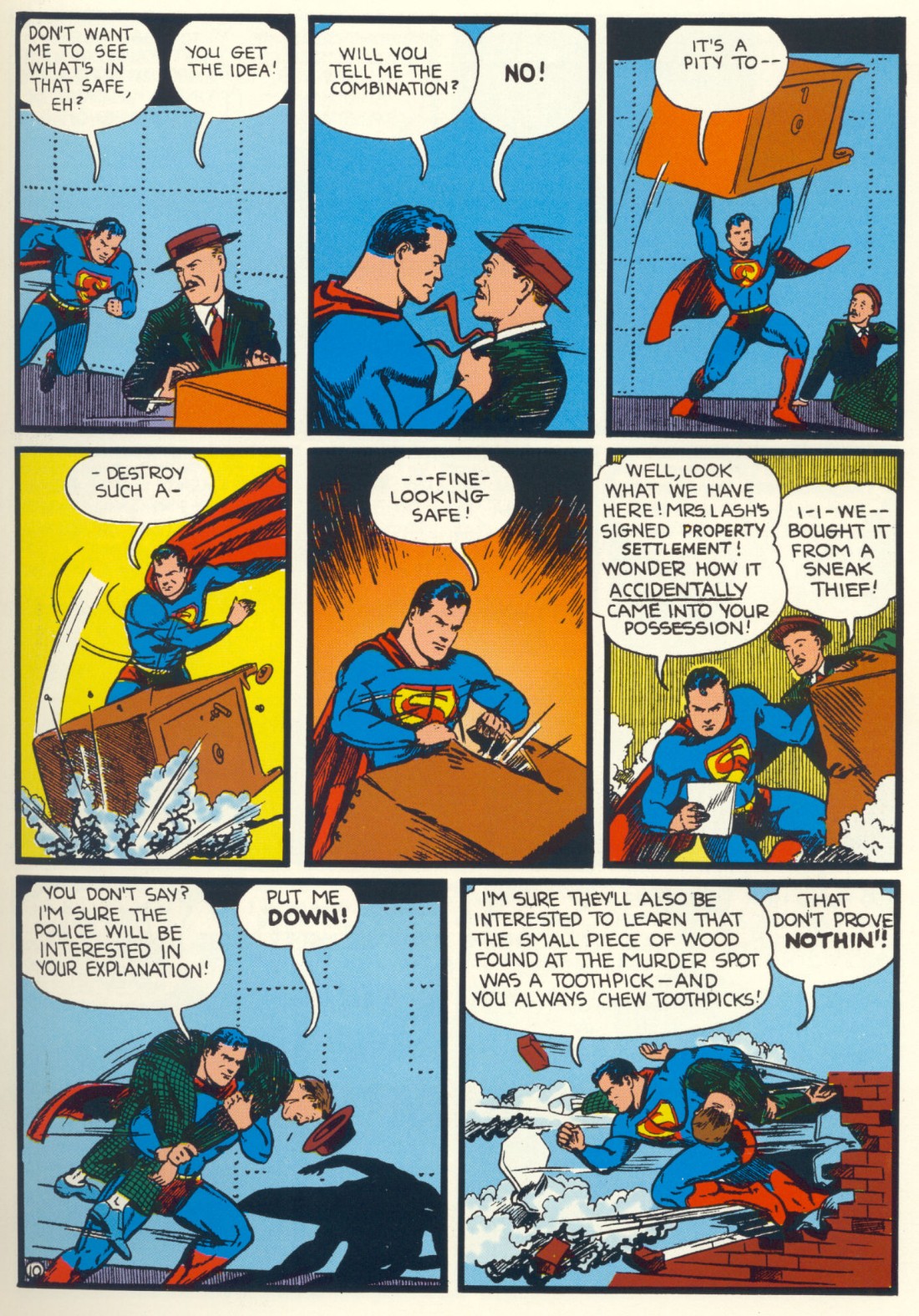 Read online Superman (1939) comic -  Issue #7 - 13