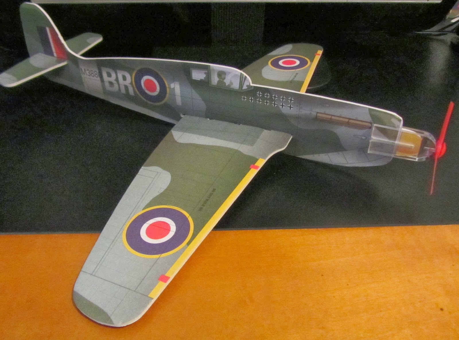 The Styrofoam Glider Squadron Large War Plane Gliders Supermarine