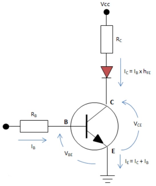 Transistor NPN sebagai Saklar