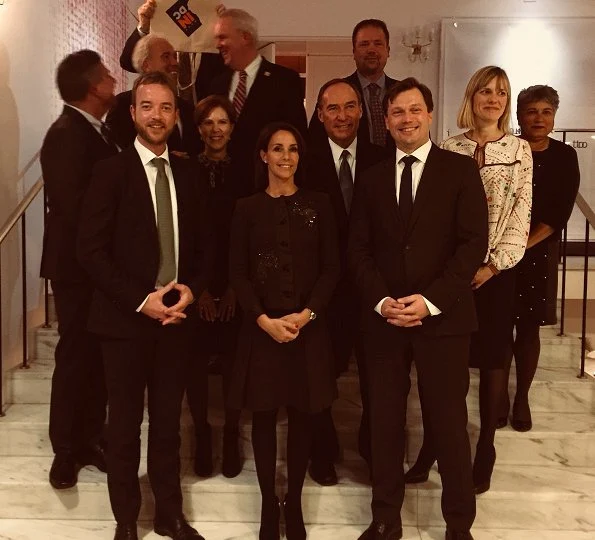 Princess Marie of Denmark attended meetings of World Resource Institute held in Washington DC