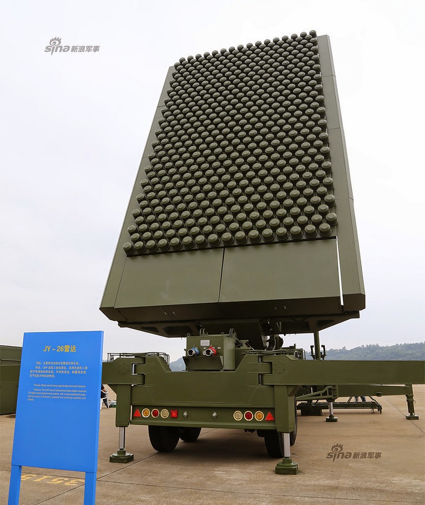 Chinese JY26 Warning Radar in Zhuhai Air Show 2014. China Defense Blog