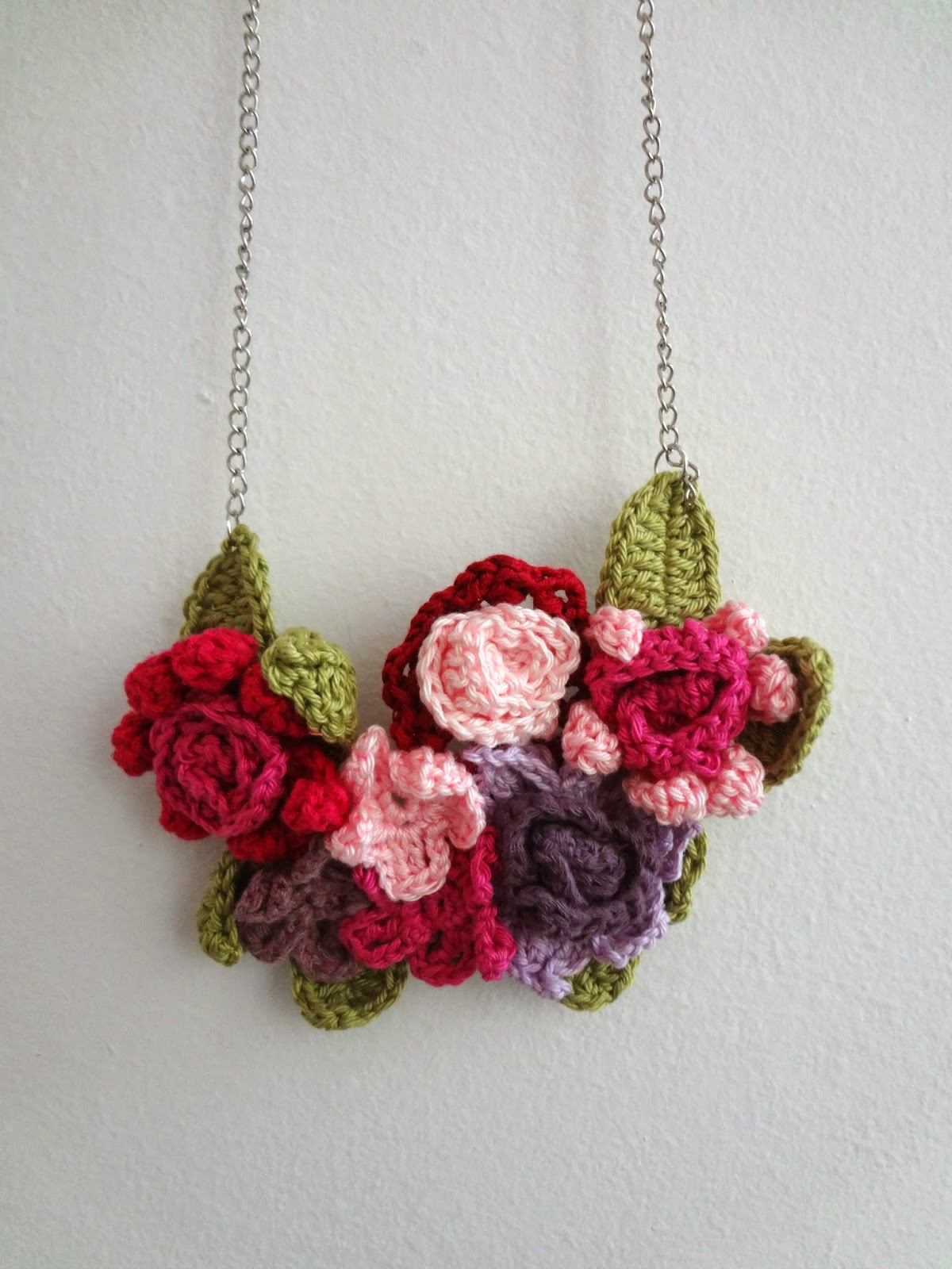 Little Treasures: Summer Flower Necklace - pdf pattern