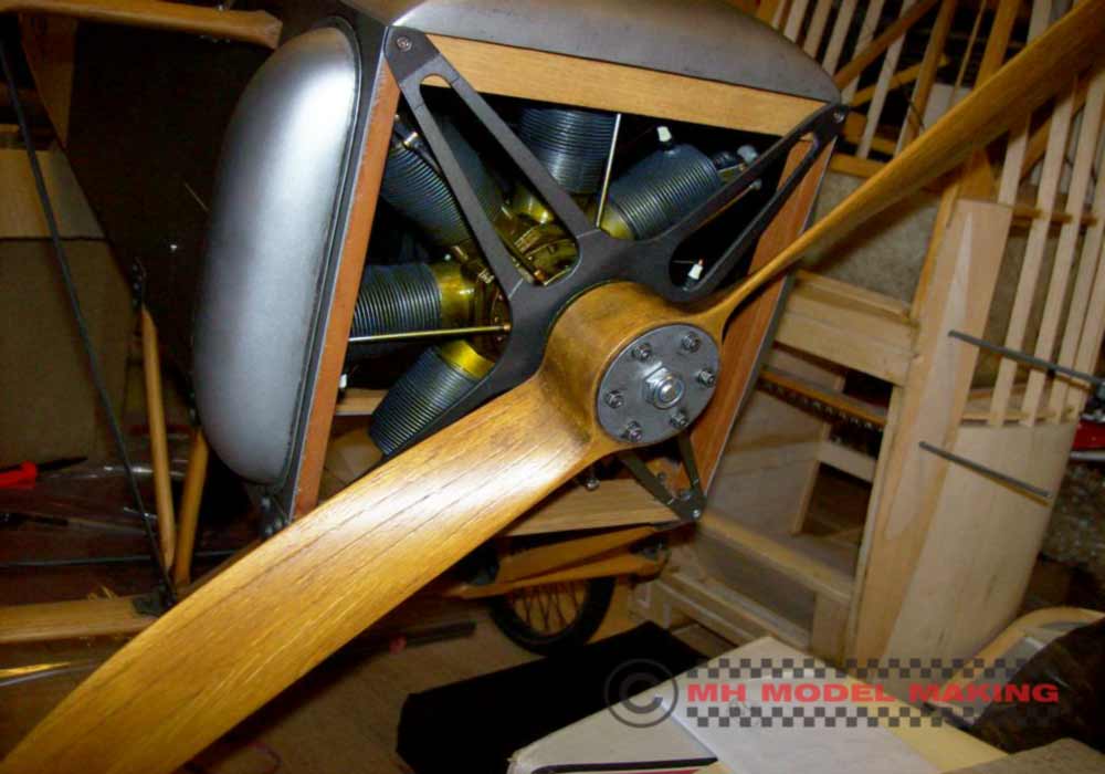 Zen FX Scale Model David Boddington 1/4 Scale Bleriot XI B