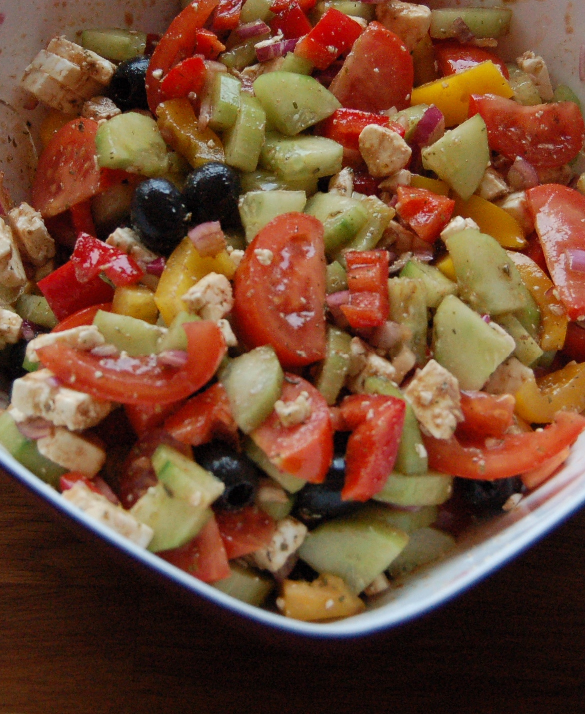 Restaurant am Ende des Universums: griechischer / türkischer Bauernsalat