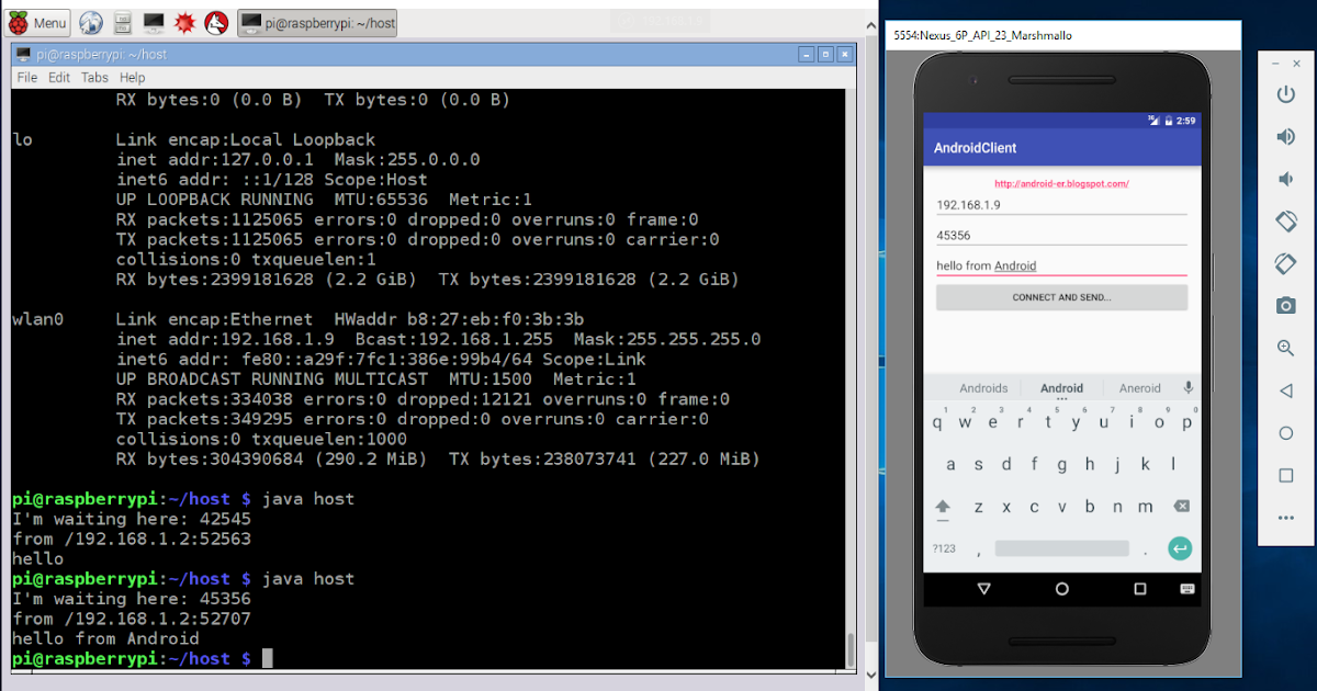 Android-er: Android client to send message to Java server ...