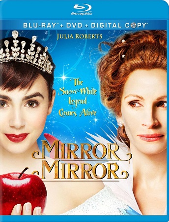 Poster Of Mirror Mirror 2012 Dual Audio 300MB BRRip 576p Free Download Watch Online