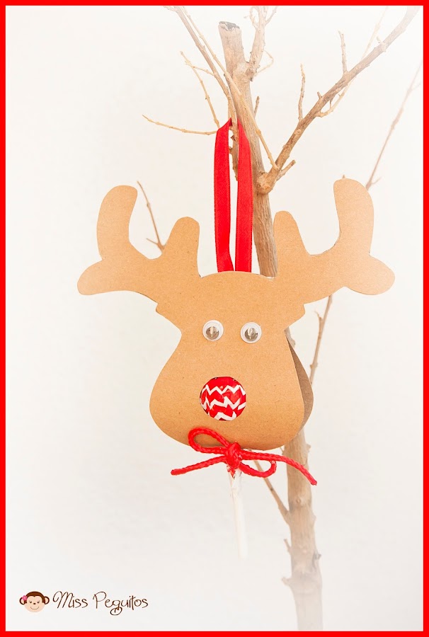 diy christmas rudolph navidad manualidades lollipop