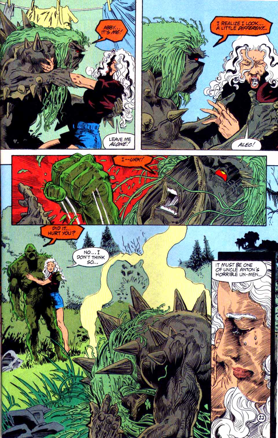 Read online Swamp Thing (1982) comic -  Issue #131 - 23