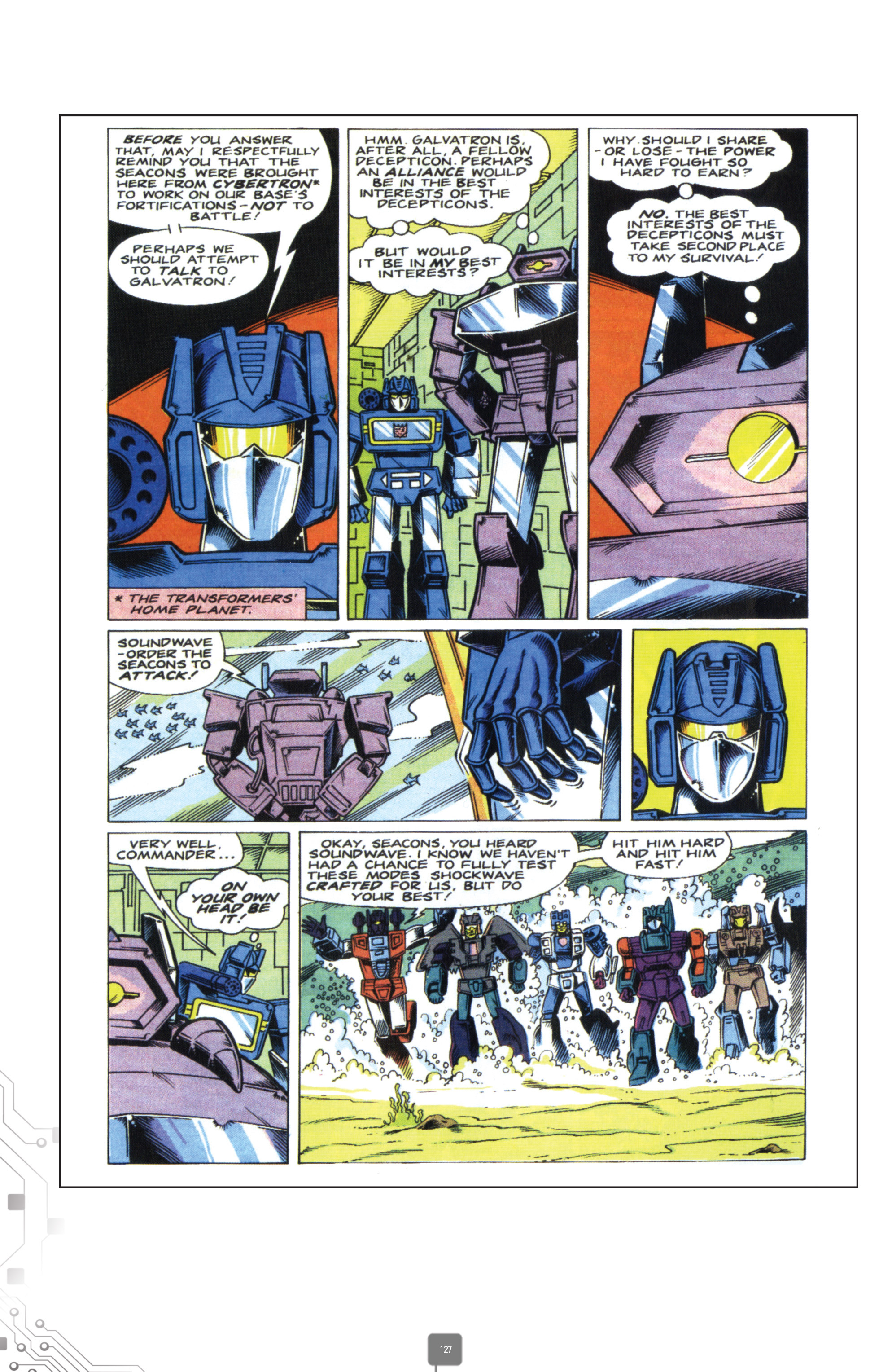 Read online The Transformers Classics UK comic -  Issue # TPB 5 - 127