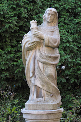 Santa Bárbara en la Escuela de Minas de Oviedo