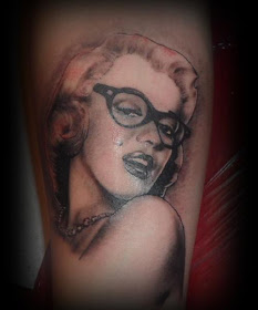 GRIFFE TATTOO: TATTOO MARILYN MONROE