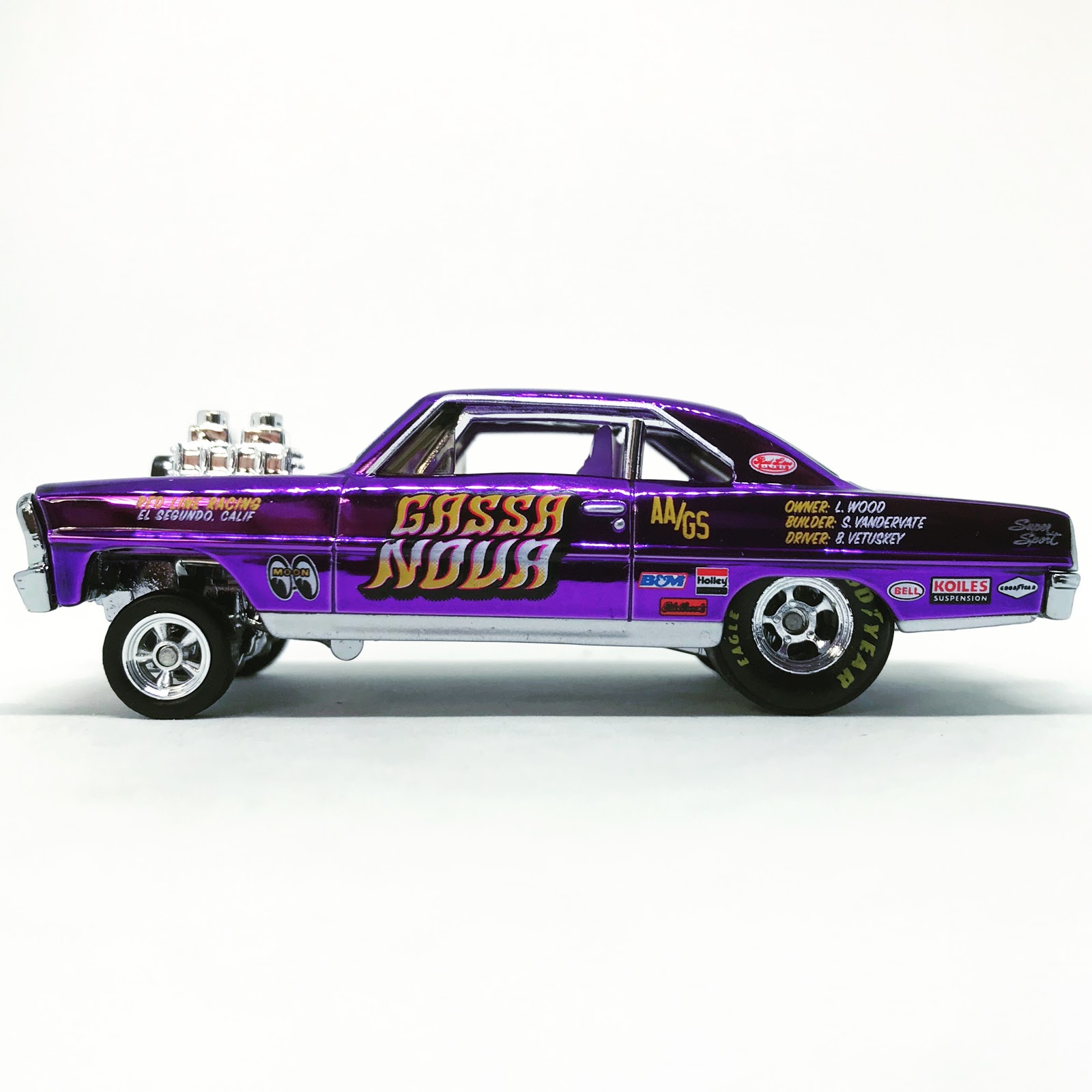 JULIAN'S HOT WHEELS BLOG 1966 Super Nova Gasser (2017 RLC sELECTIONs