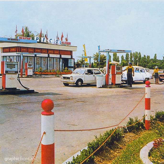 v o l g a n e a g r a Benzinariile PECO in anii 70 / PECO filling