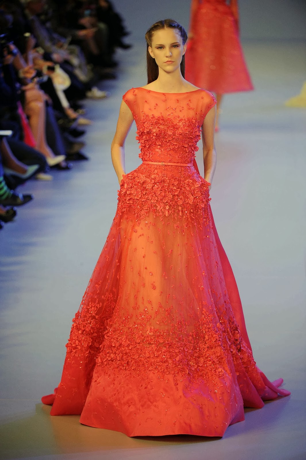 AMORE (Beauty + Fashion): WEDDING BELL WEDNESDAY - ELIE SAAB SS14 COUTURE