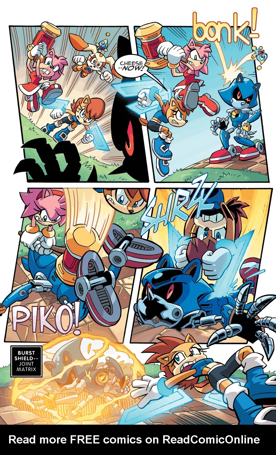Read online Sonic The Hedgehog comic -  Issue #256 - 9