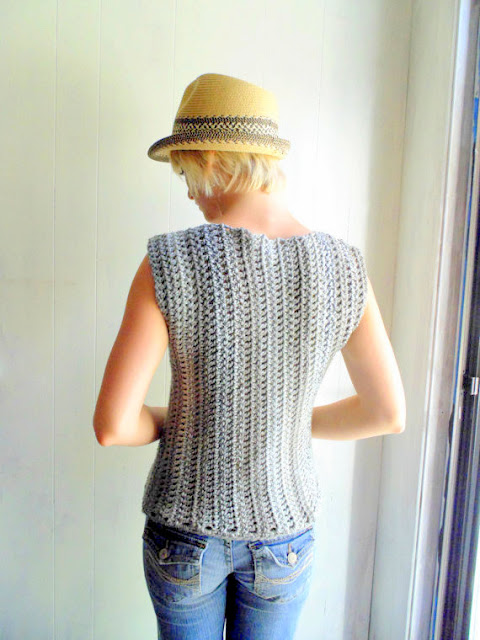 sleeveless top Crochet pattern
