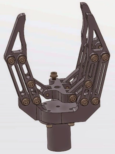 Andromina robot V.2.0: Pinzas robóticas para Arduino (Robot Arduino ...