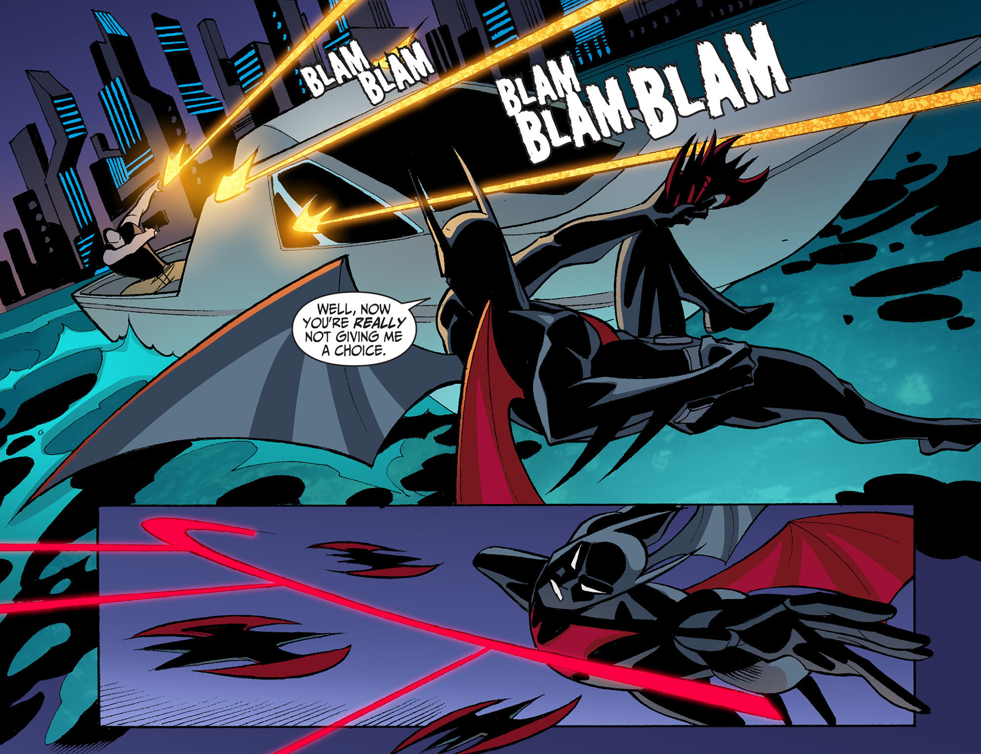 Read online Batman Beyond 2.0 comic -  Issue #34 - 17