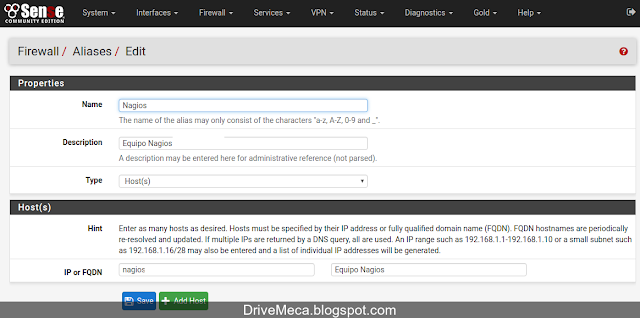 DriveMeca monitoreando un firewall pfSense con NRPE en un Nagios DriveMeca monitoreando un firewall pfSense con NRPE en un Nagios