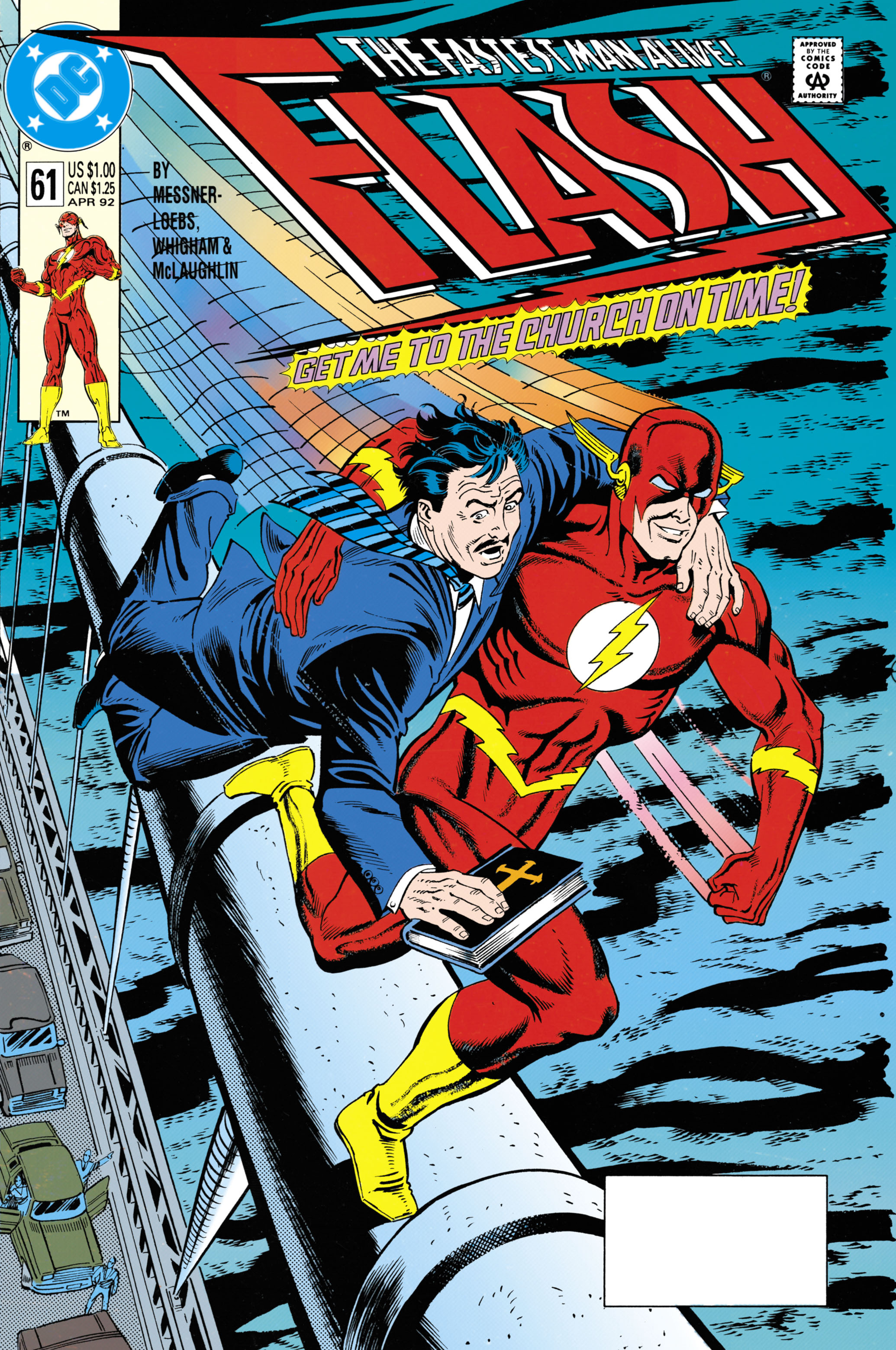 Read online The Flash (1987) comic -  Issue #61 - 1