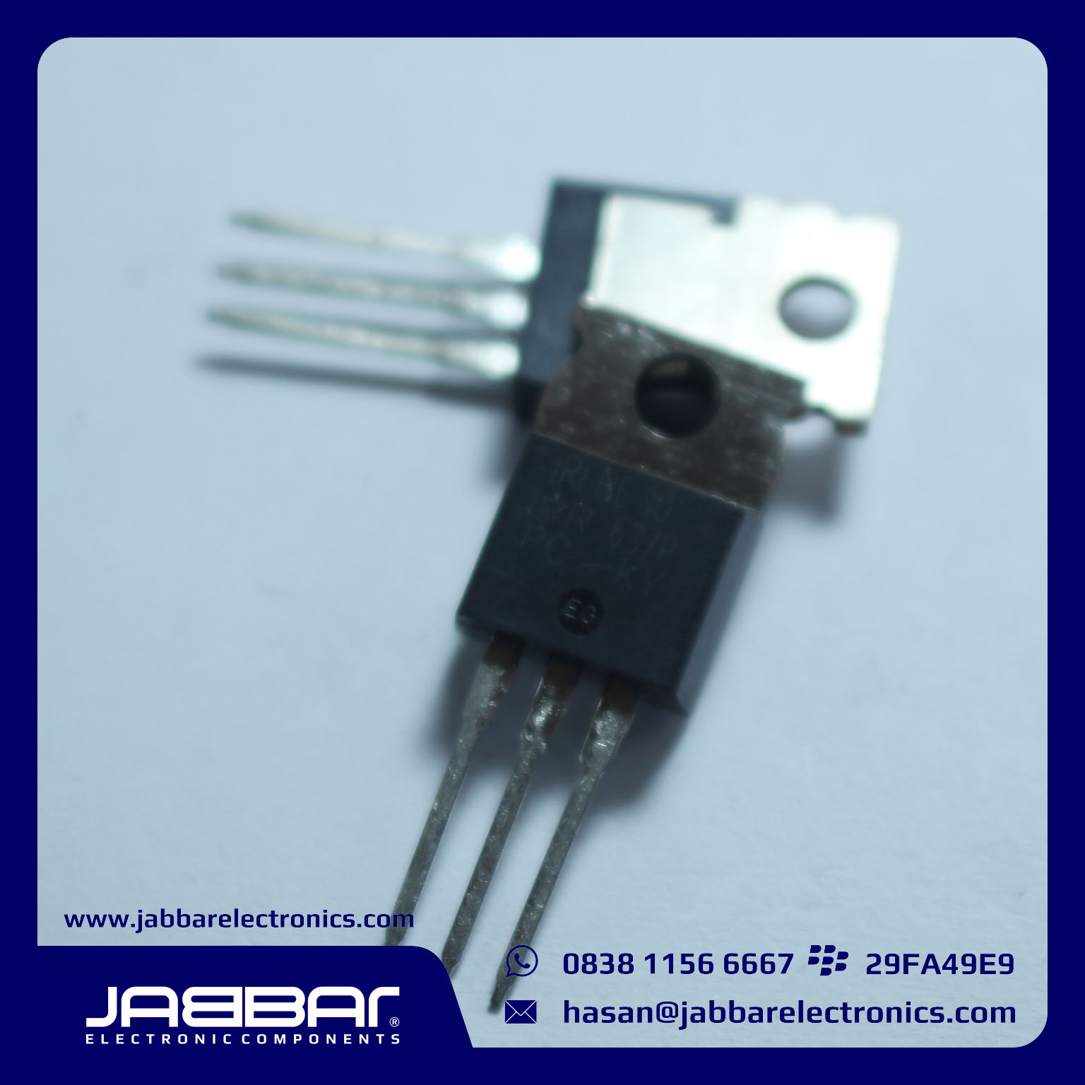 jual TRANSISTOR IRFBE30 murah dan terlengkap - Pusat Komponen Elektronika