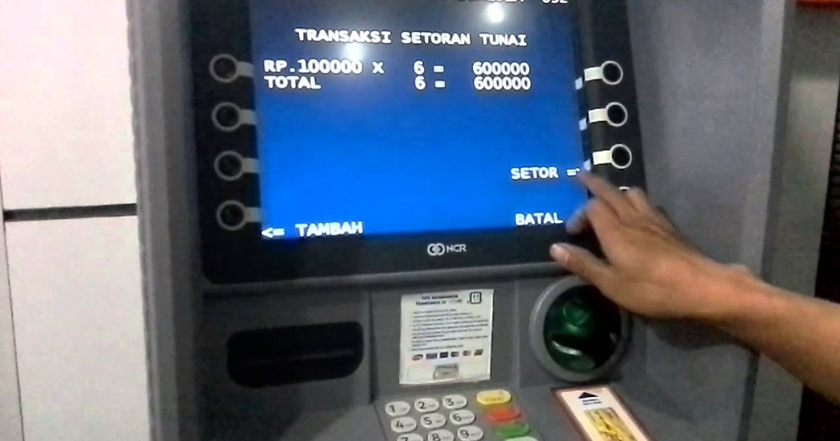 Berapa Batas Minimal Setor Tunai Di ATM BRI? - KEPITINGONLINE