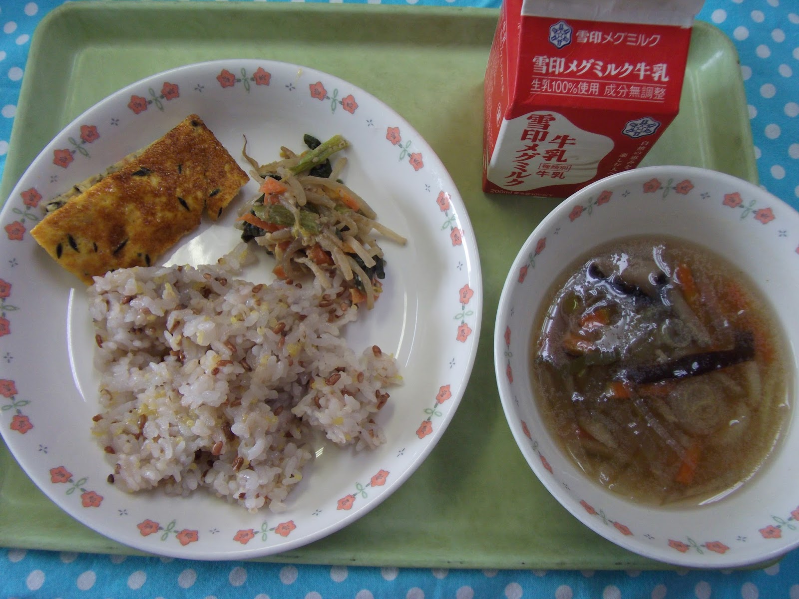 国分寺一小のブログへようこそ 給食