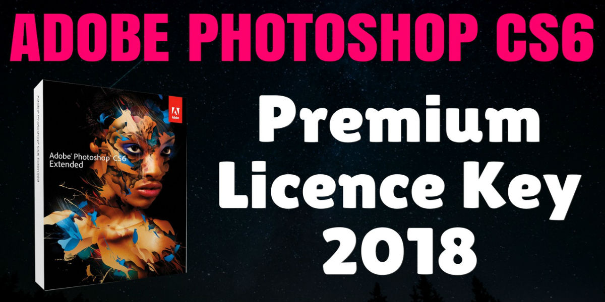 adobe photoshop cs6 license key free