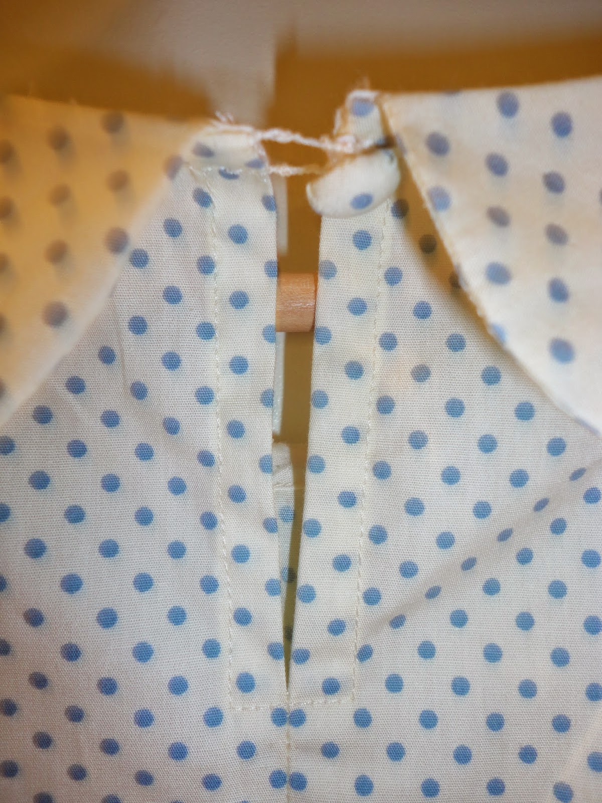 The Stylish Stitcher: My lovely finished polka dot top
