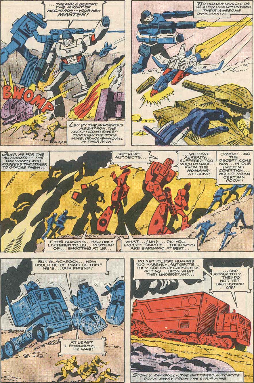 Read online The Transformers (1984) comic -  Issue #15 - 20