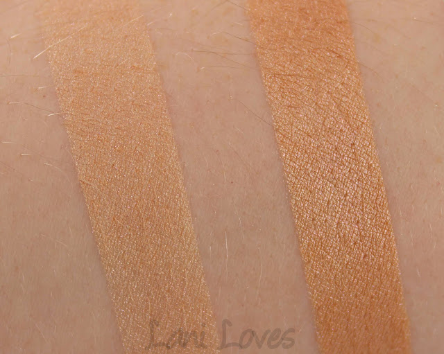 Darling Girl Eyeshadows - Ginger Swatches & Review