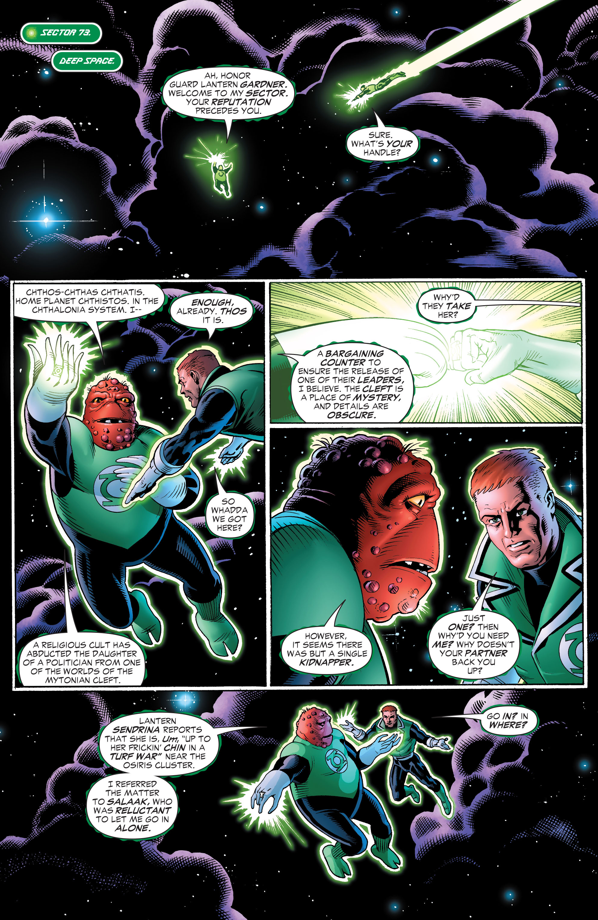 Read online Green Lantern Corps (2006) comic -  Issue #5 - 19