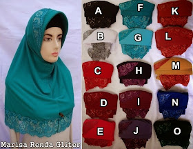 JILBAB MARISA RENDA GLITER