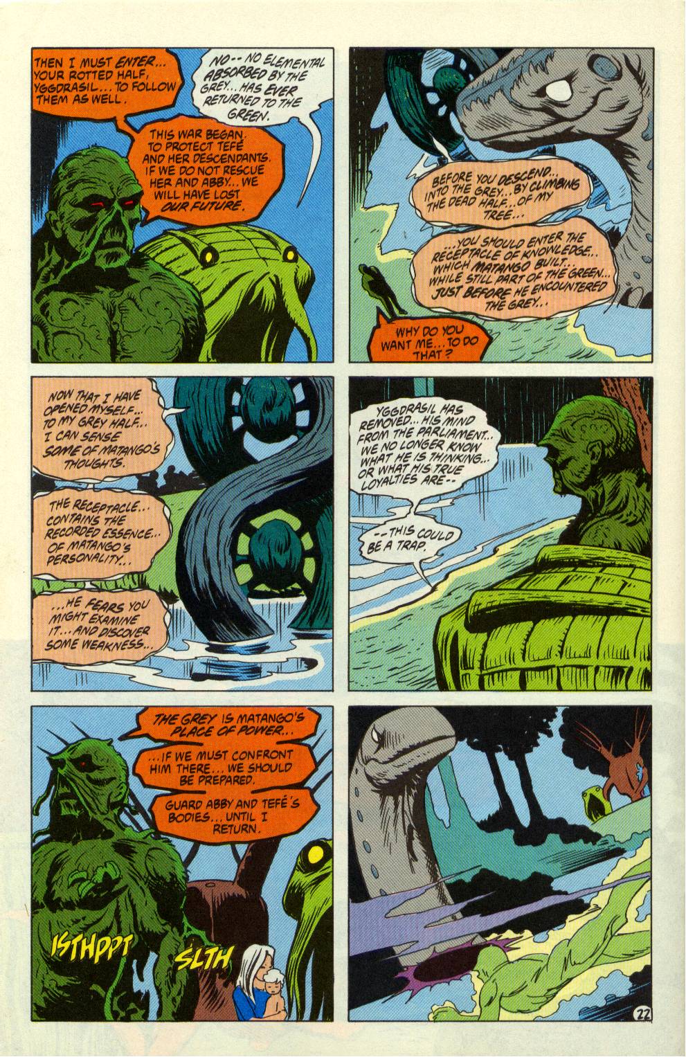 Read online Swamp Thing (1982) comic -  Issue #108 - 20