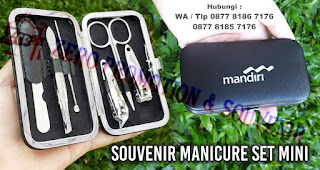 Jual Manicure Set Mini untuk Souvenir Promosi, Souvenir Manicure Pedicure Set Mini bisa cetak logo anda