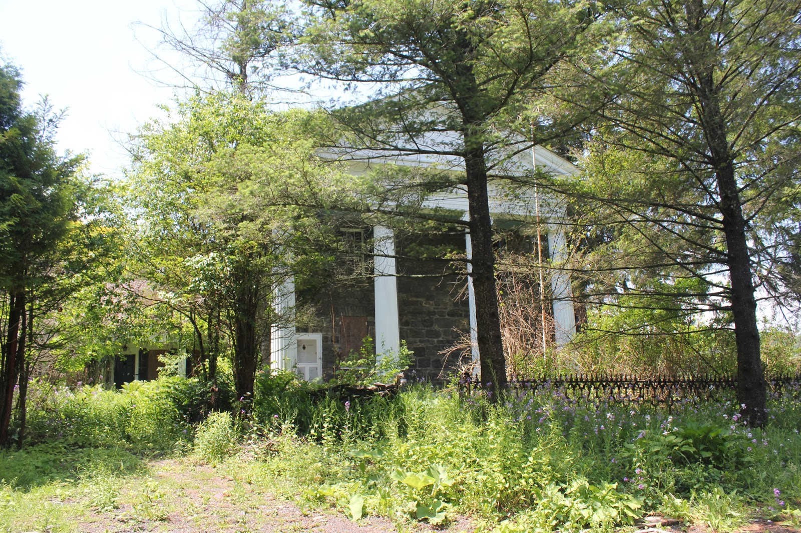 View from the back street More Thank You's & the History of the Morse