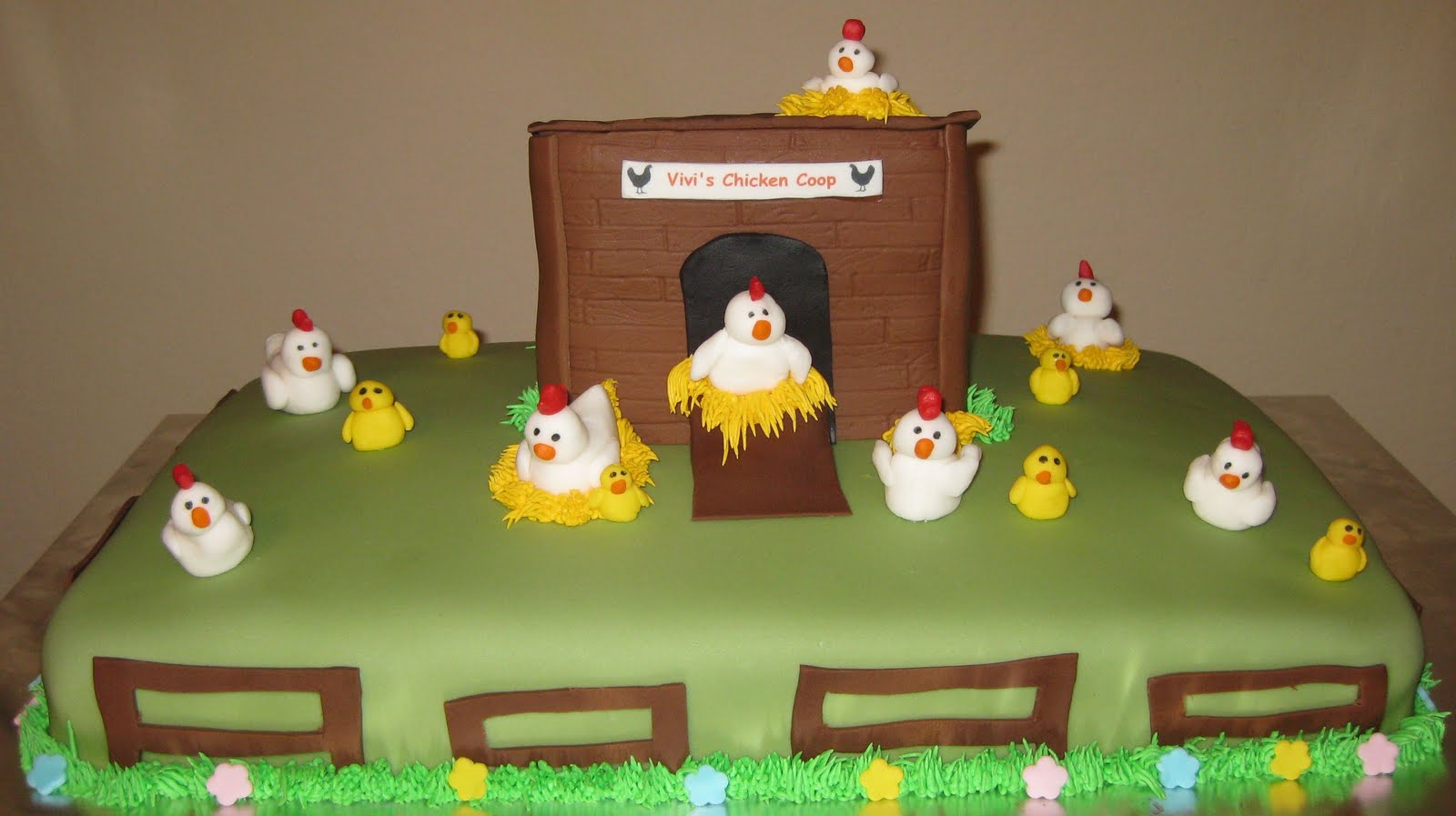 Jacqueline's Sweet Shop Chicken Cake