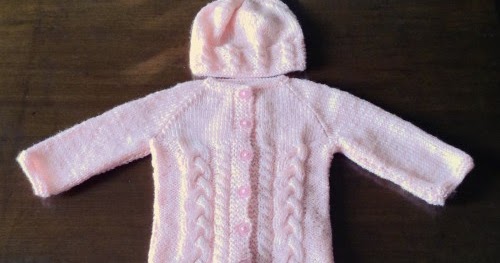 Beautiful Skills - Crochet Knitting Quilting : Easy Hand Knit Baby Set ...