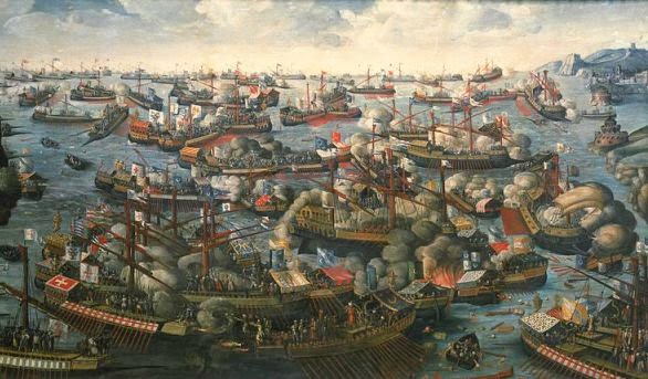 La batalla de Lepanto, 1571:  «¿Dónde está vuestro Dios?» Combate%2Bde%2BLepanto%2B2