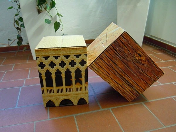 Stool Cardboard Original ideas!