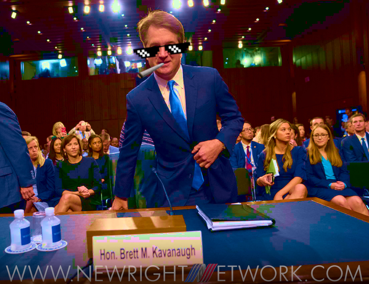 Judge Brett Kavanaugh, deal with it meme
