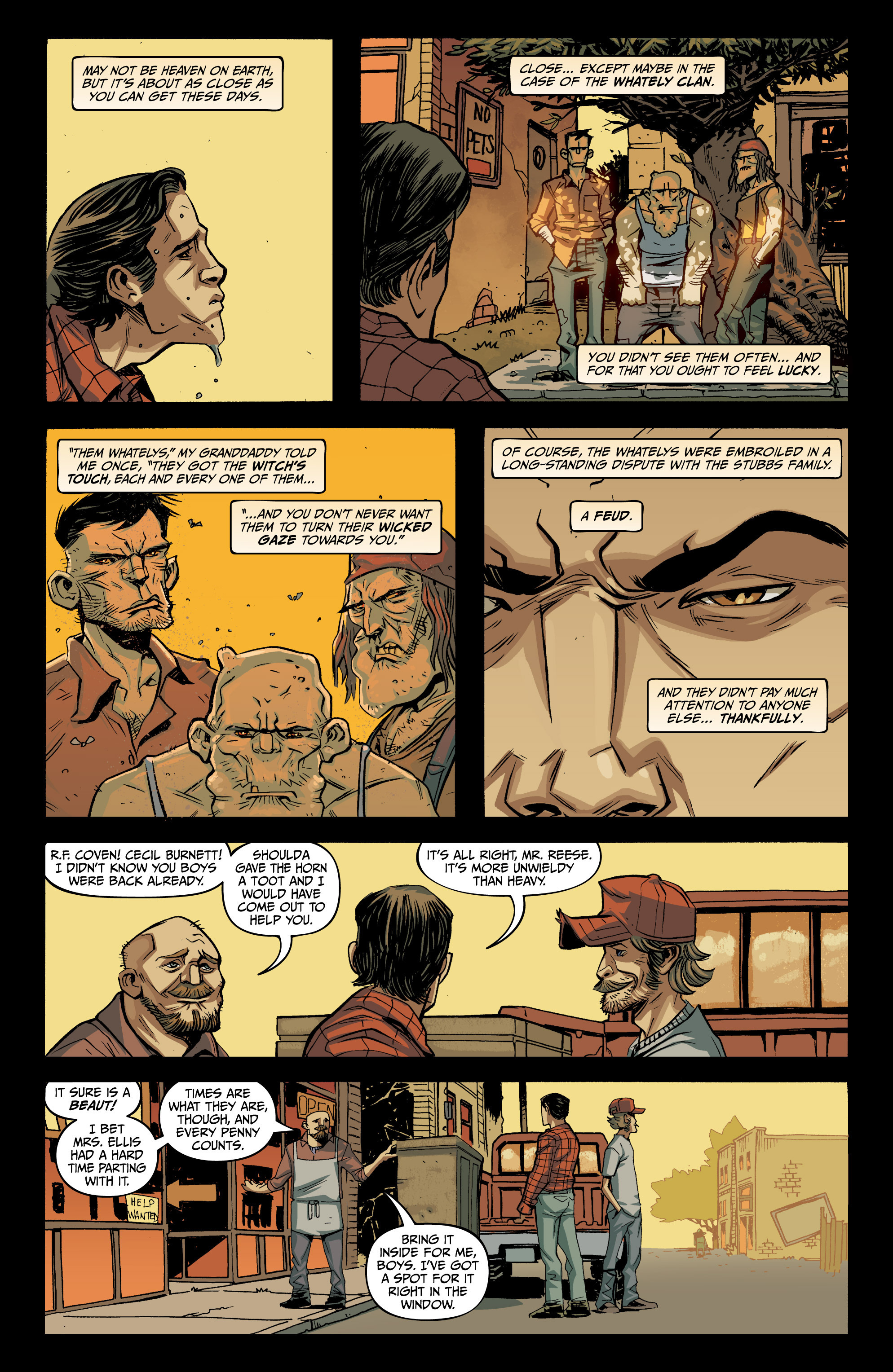 Read online Blood Feud comic -  Issue #1 - 8