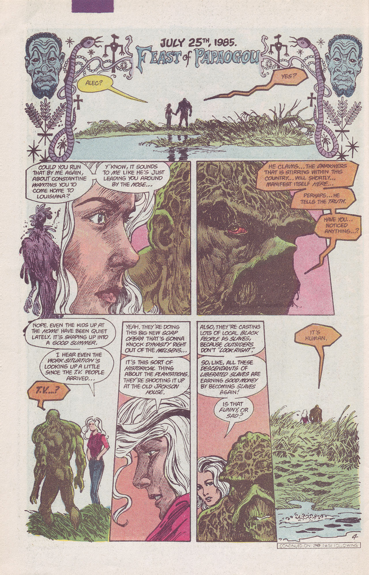 Read online Swamp Thing (1982) comic -  Issue #41 - 6