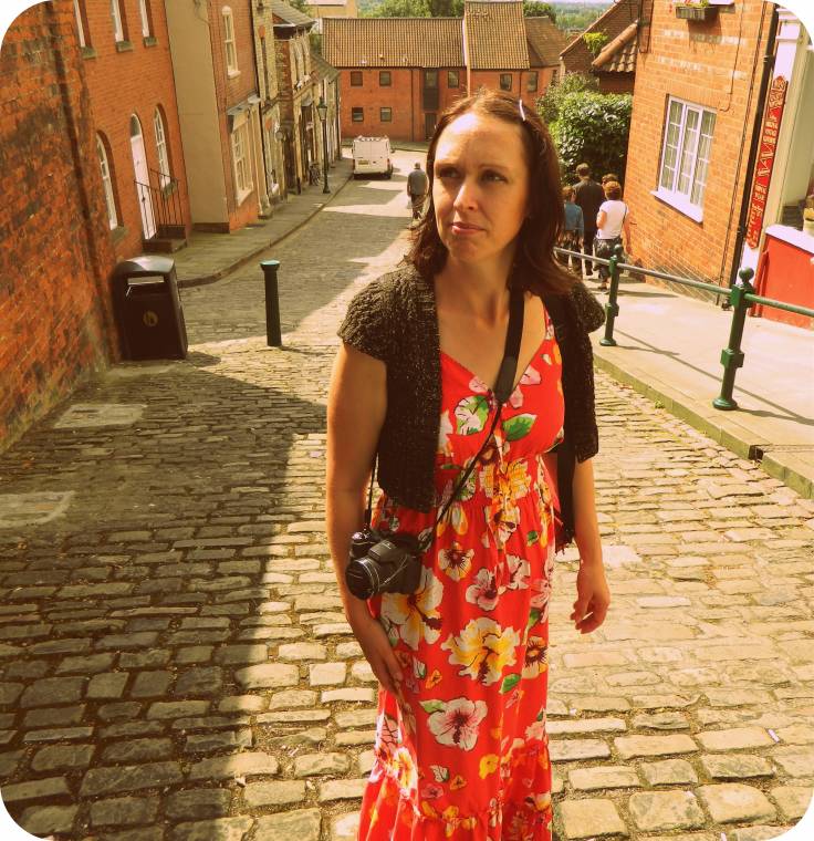 What I Wore To Lincoln: Flowery Maxi Dress