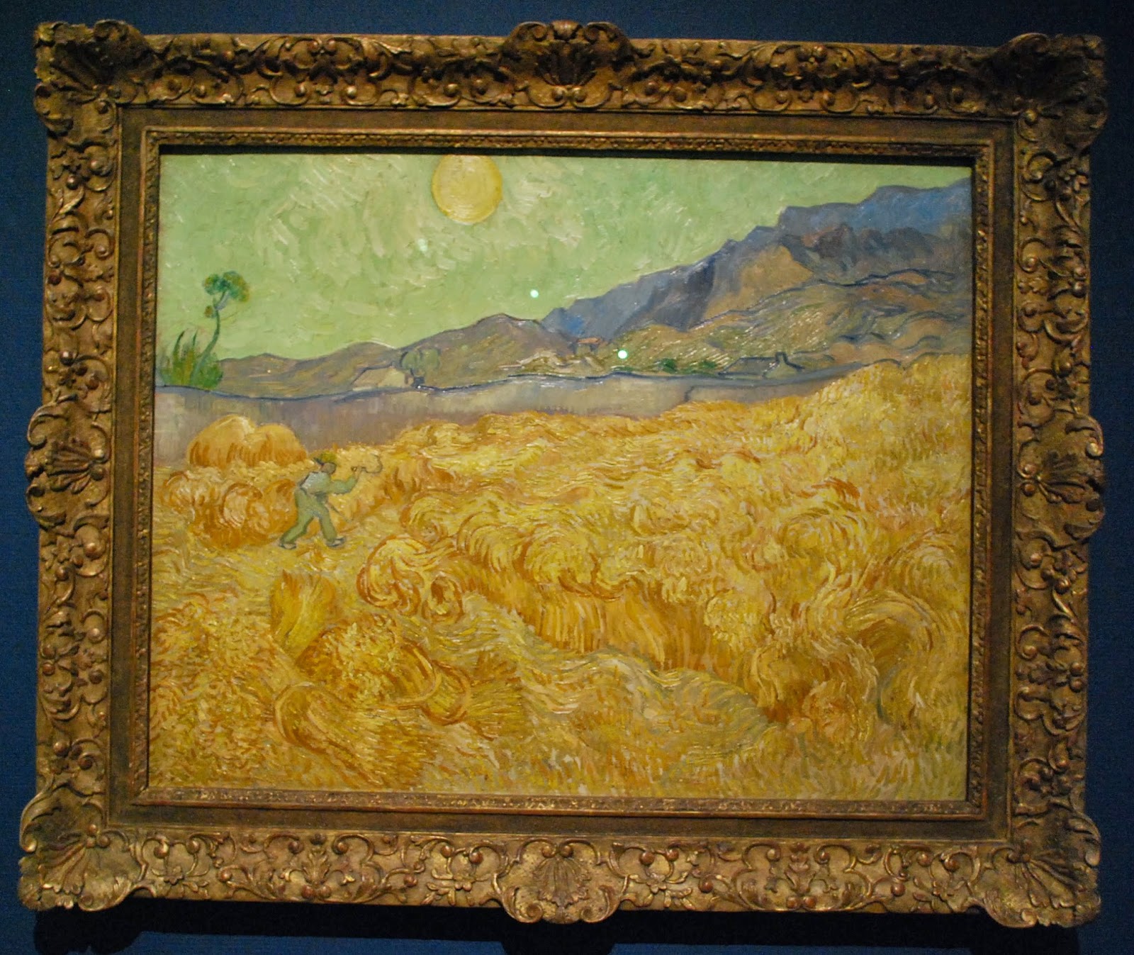 champs paysan Van Gogh