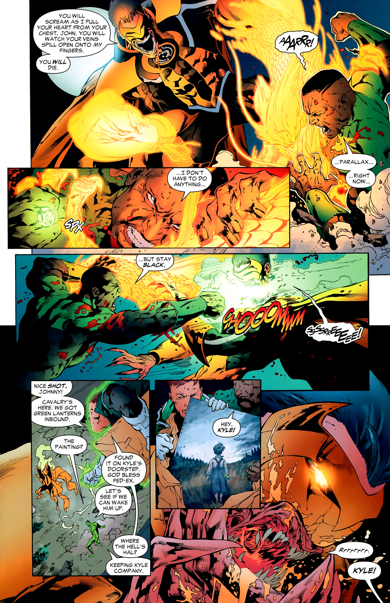 Green Lantern (2005) issue 24 - Page 14