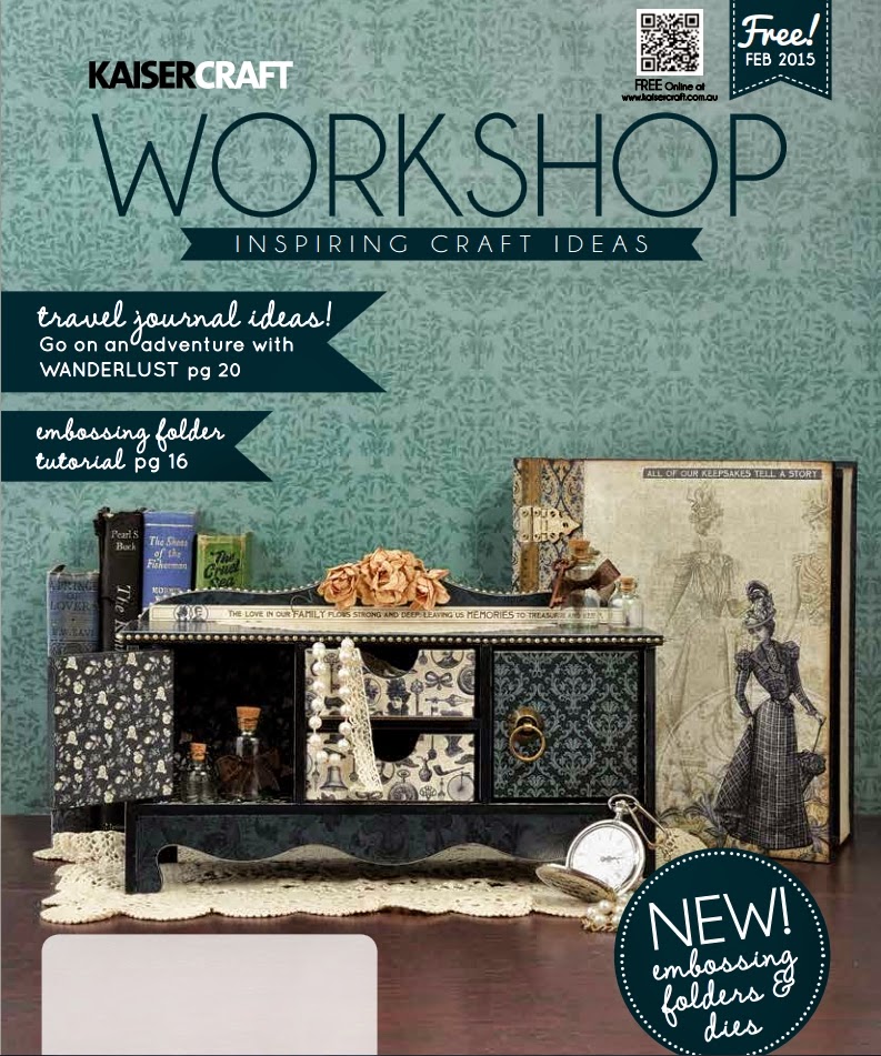Scrapbookdepot Gratis KaiserCraft Magazine February 2015